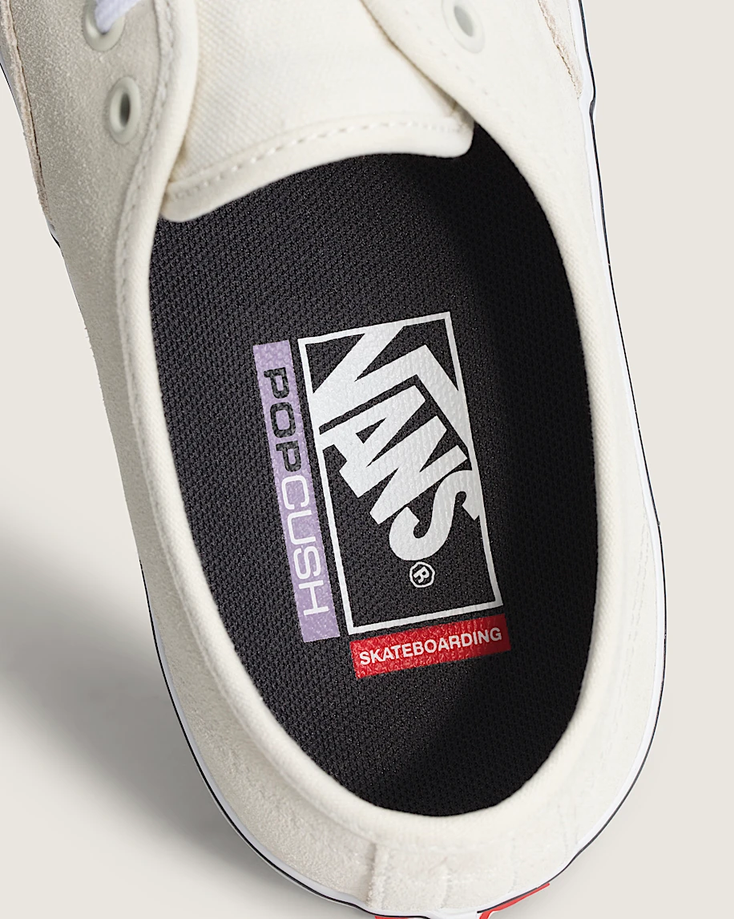 Vans Skate Authentic - White / Gun Metal
