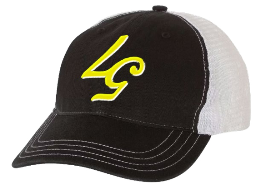 Limosine 57 Trucker Hat - Black / Dark Grey