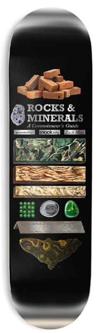 Snack May Rocks & Minerals Deck - 8.25
