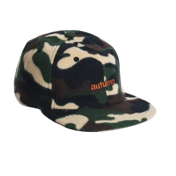 2027 Autumn Six Panel Fleece Cap - Camo