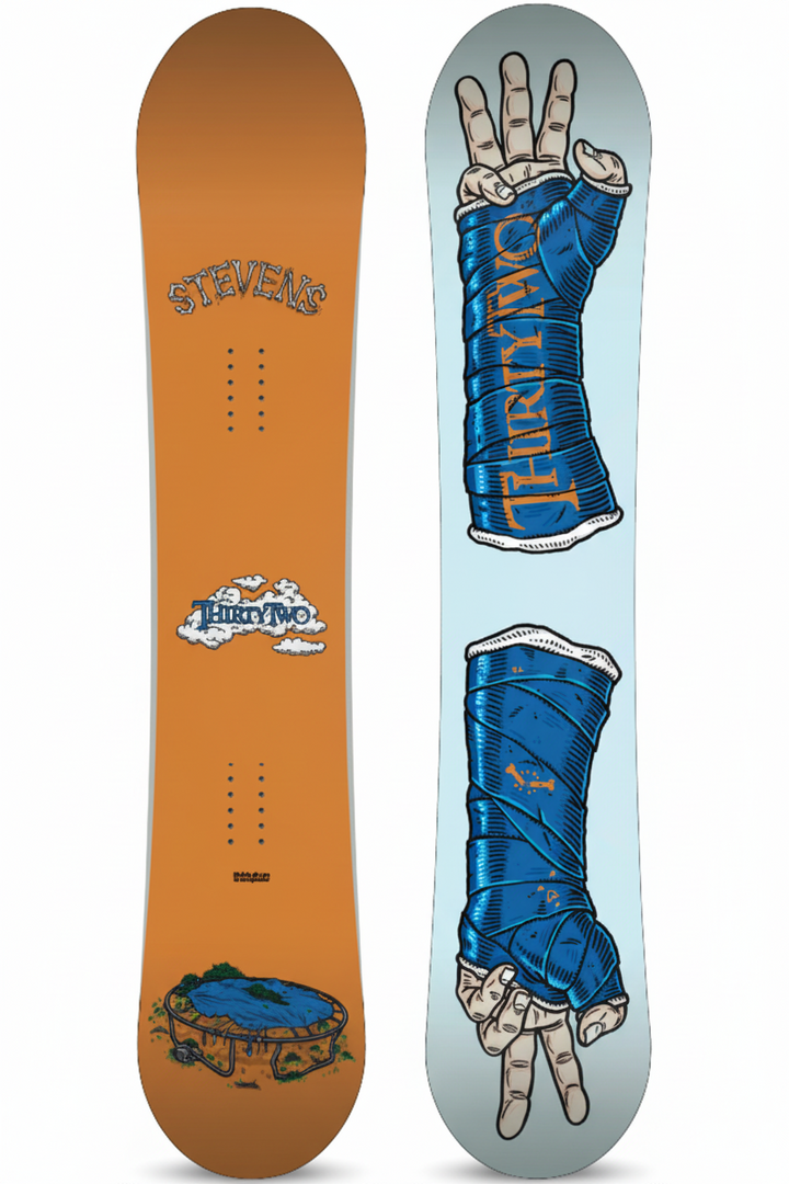 32 Middle Earth Pro Stevens Ltd Snowboard - 155cm