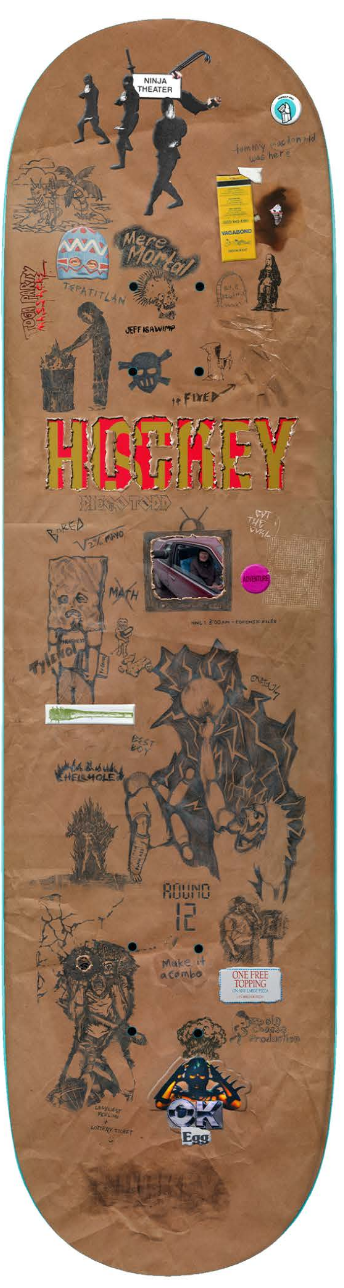 Hockey Diego Todd Paper Cover Deck - 8.38