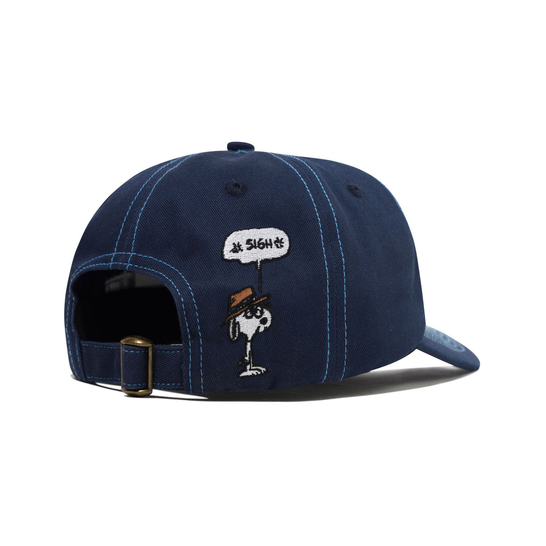 Butter x Peanuts Spike 5 Panel Cap - Navy / Light Blue