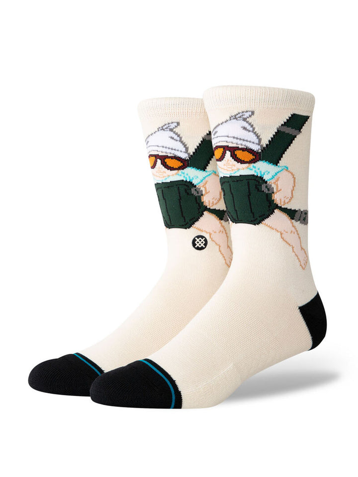 Stance Carlos Crew Sock - Off White