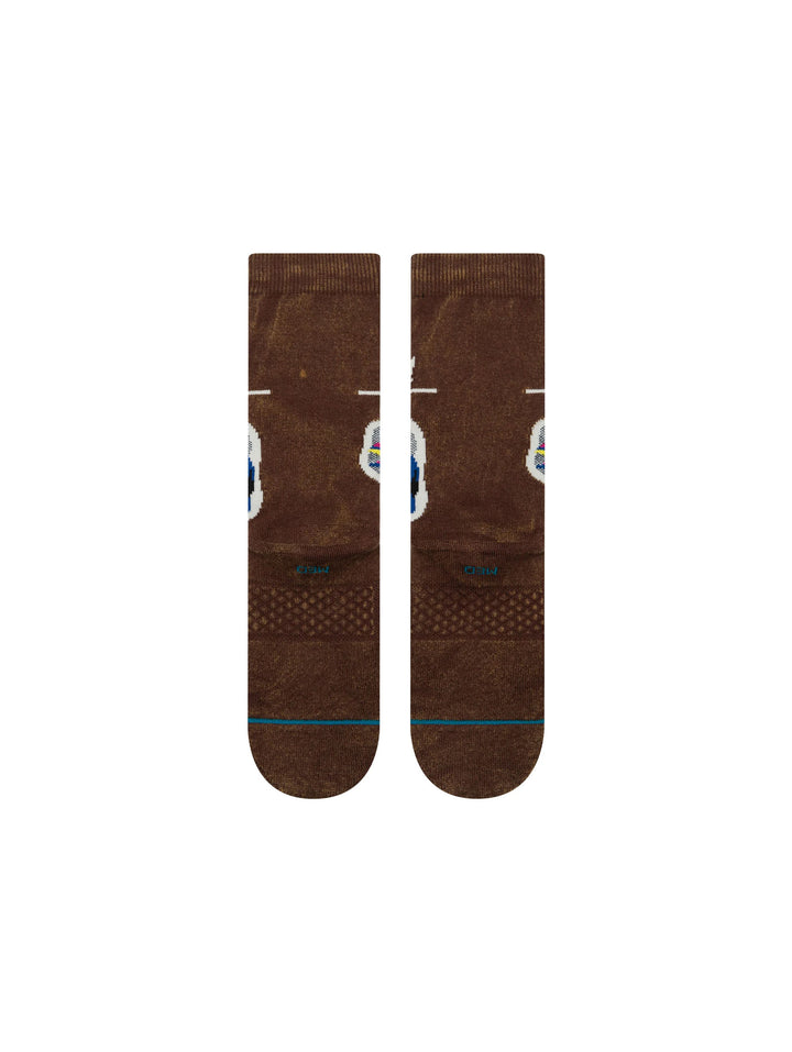 Stance Beetlejuice Recently Deceased Crew - Brown