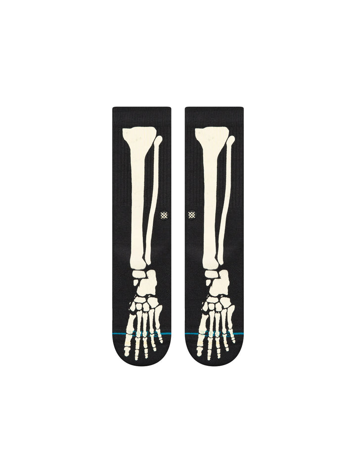 Stance Cotton Crew Bonez Sock - Black