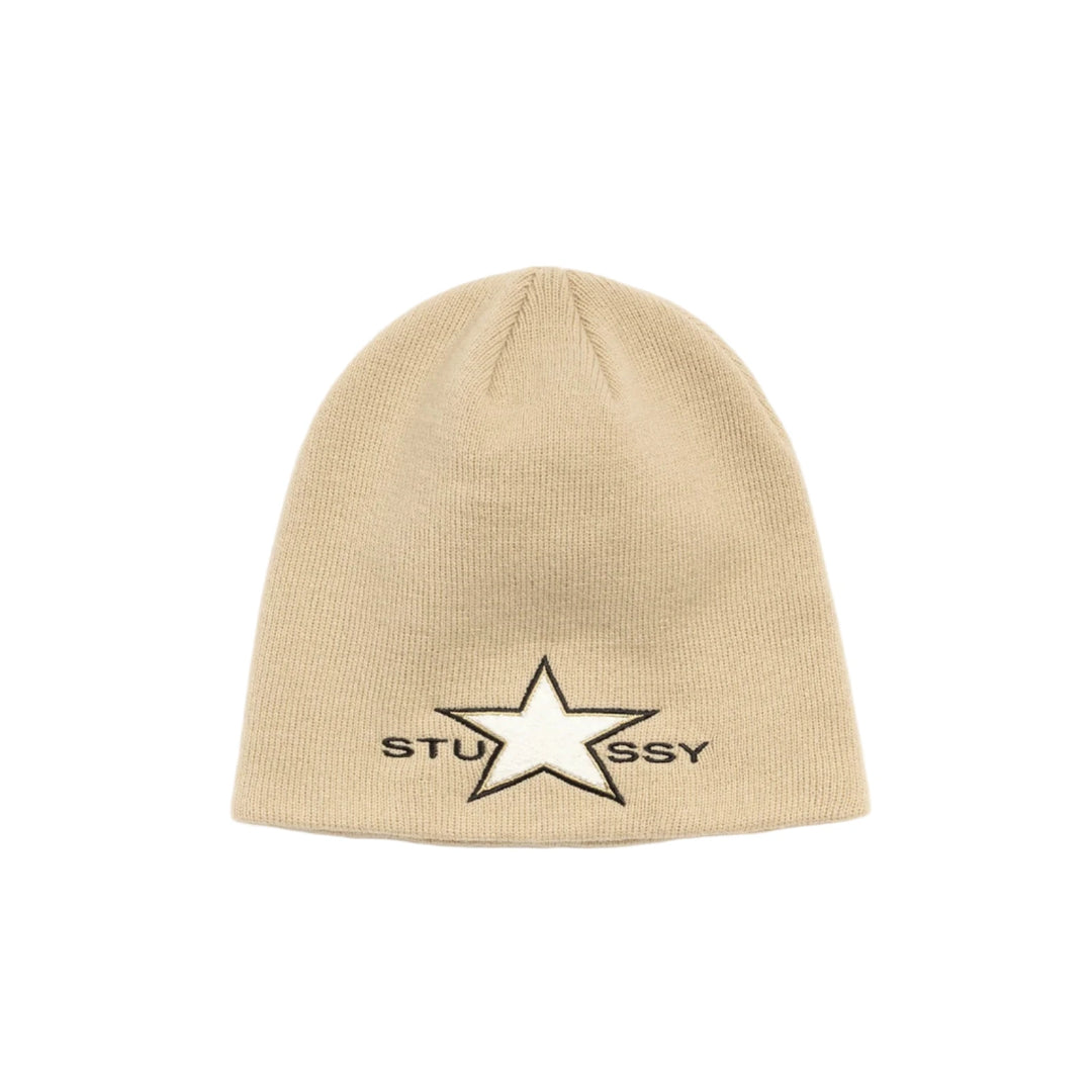 Stussy Star Patch Skullcap - Sand