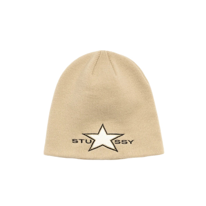 Stussy Star Patch Skullcap - Sand