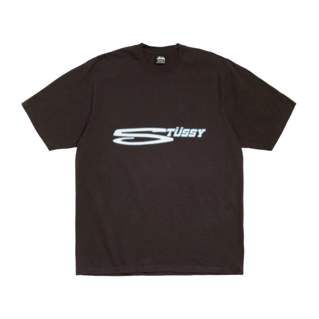 Stussy Stretch Pig. Dyed Tee - Faded Black