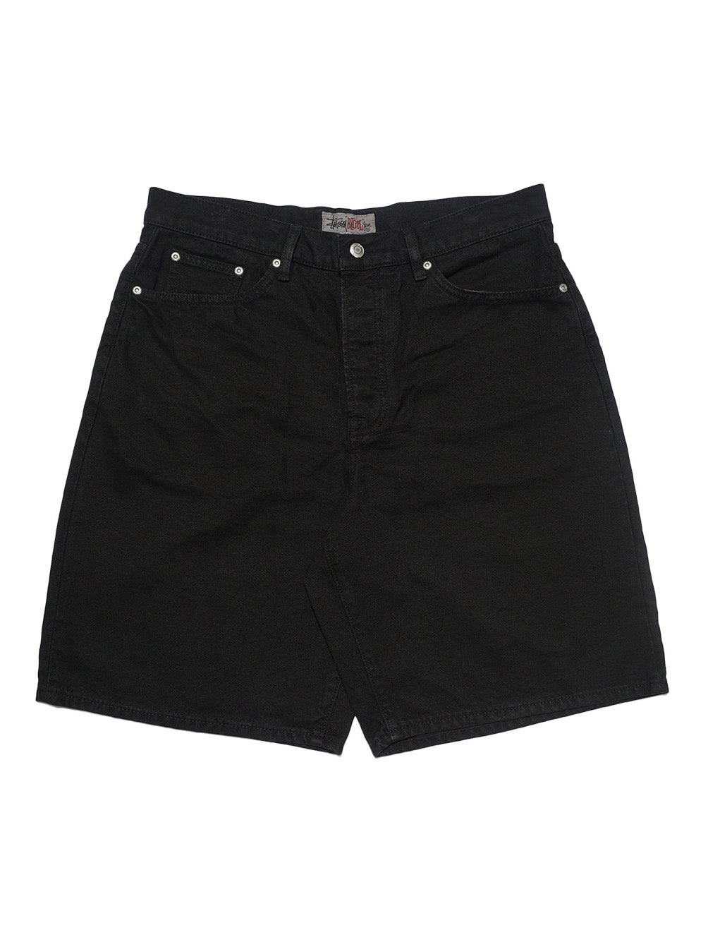 Stussy Big Ol Shorts - Washed Canvas Black