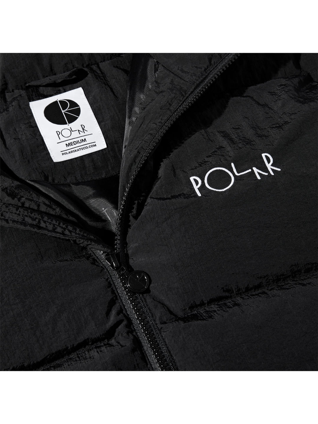 Polar Pocket Puffer Jacket - Black