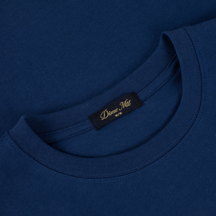 Dime Dots Tee - Midnight Navy