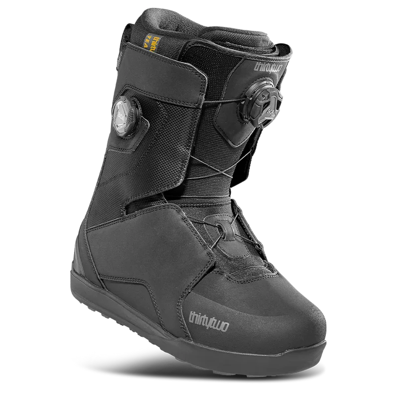 2026 32 Lashed Double Boa Boot - Black / Grey