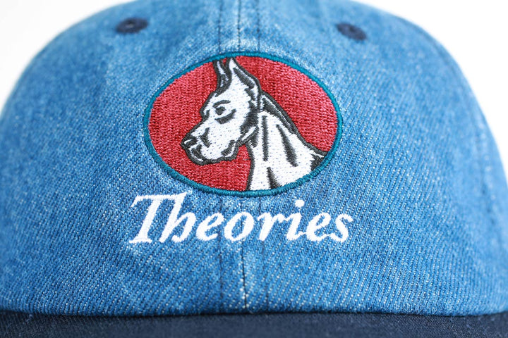 Theories Champ Strapback Hat - Denim Blue