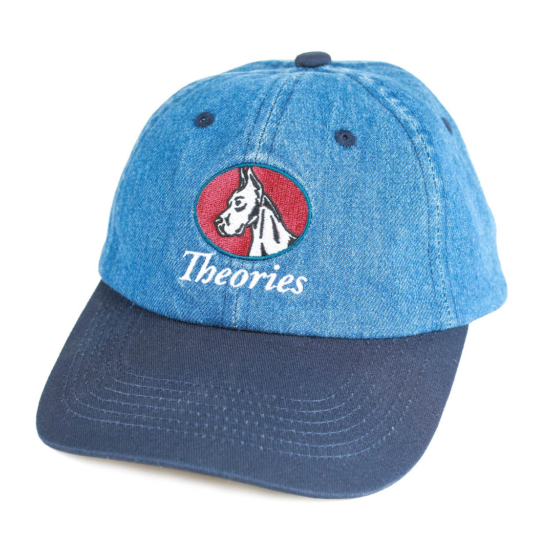 Theories Champ Strapback Hat - Denim Blue