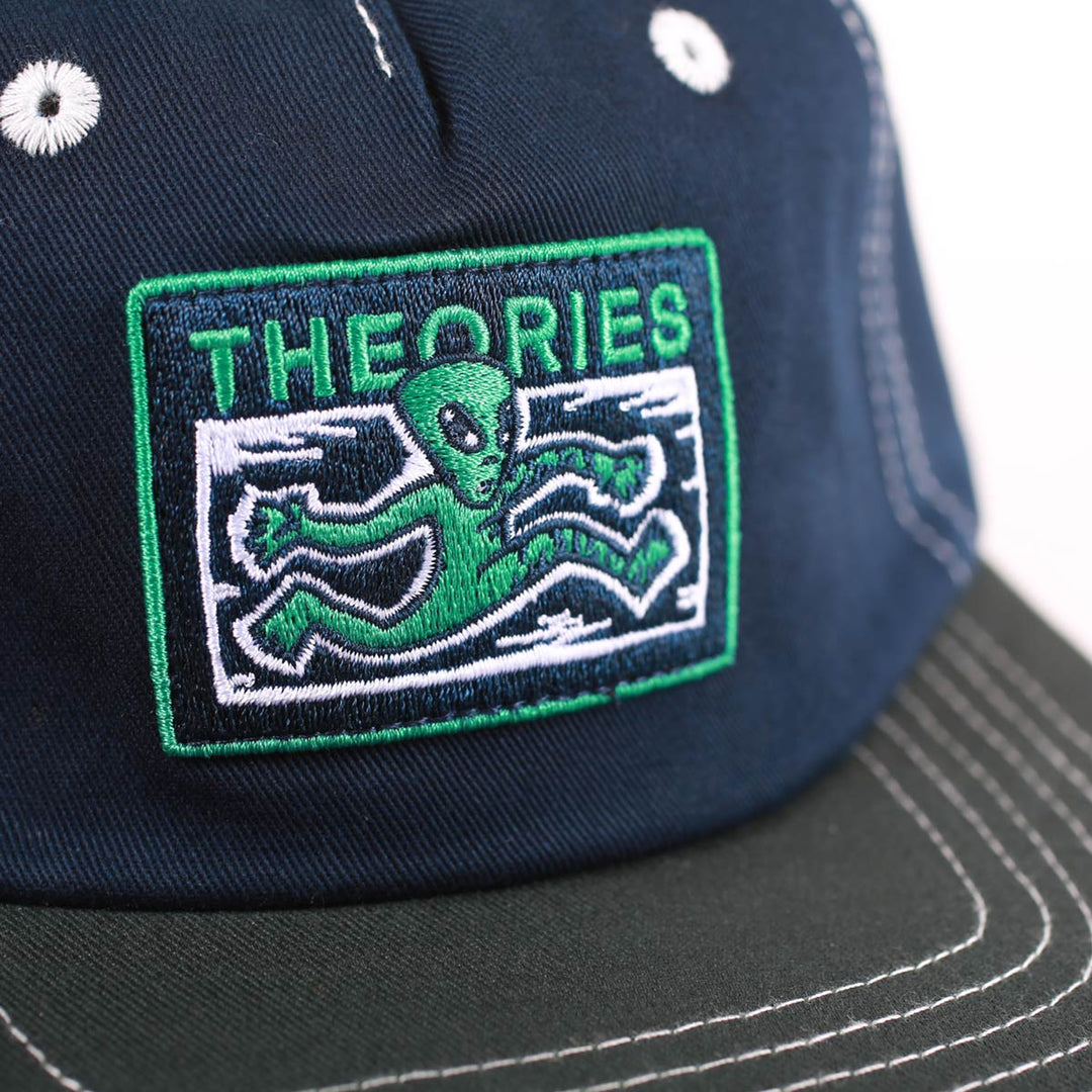 Theories Enigma Patch Snapback - Navy / Green