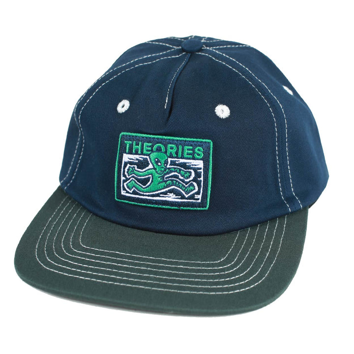 Theories Enigma Patch Snapback - Navy / Green