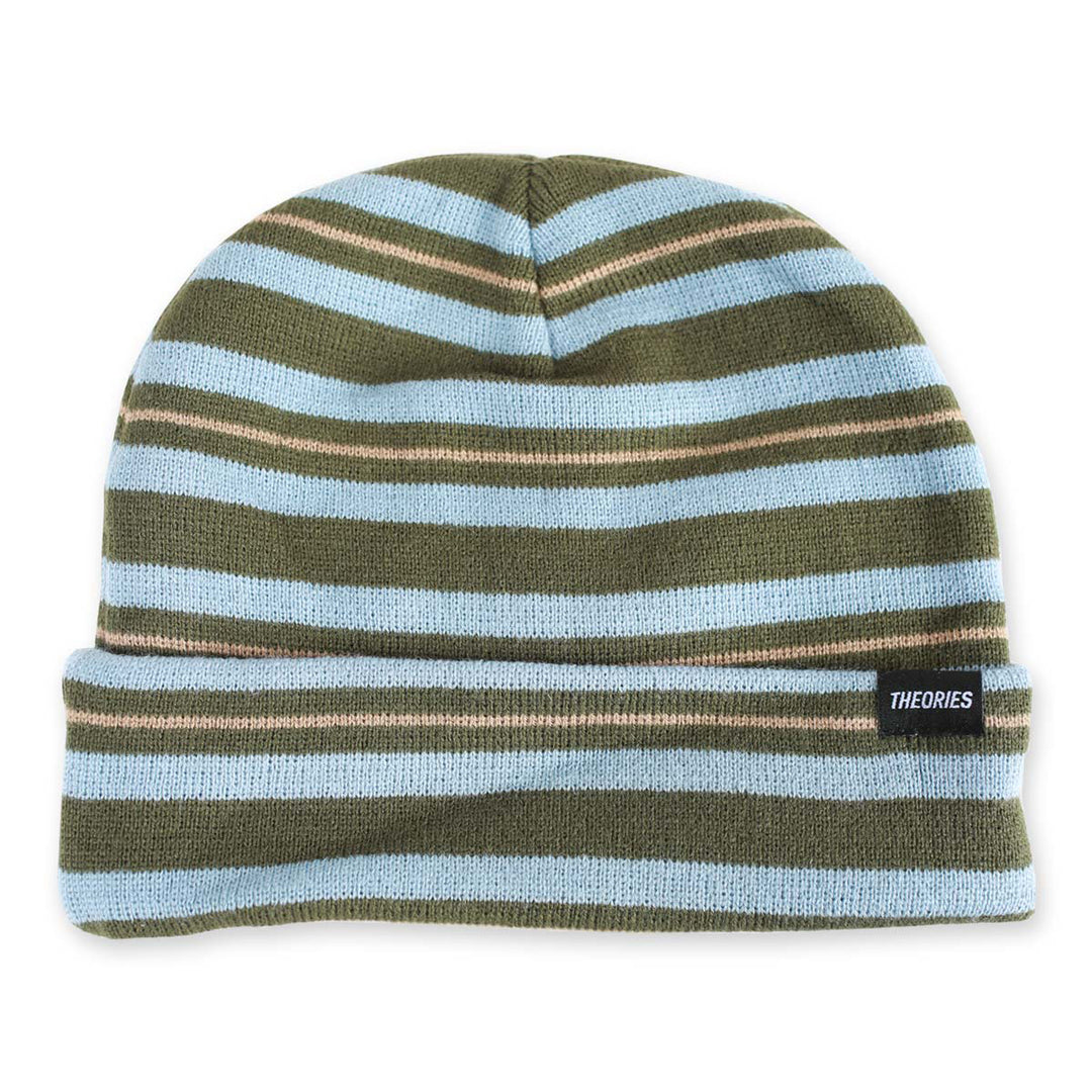 Theories New School Beanie - Evergreen / Sky Blue