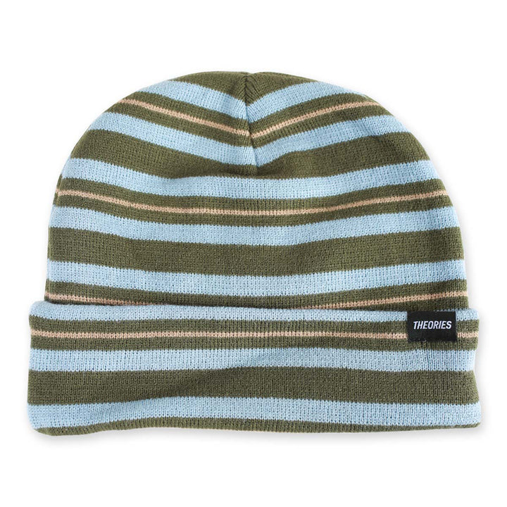 Theories New School Beanie - Evergreen / Sky Blue