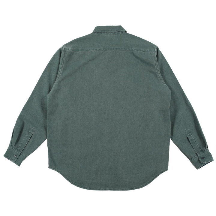 Theories Union Flannel Lined Button Shirt - Sea Green