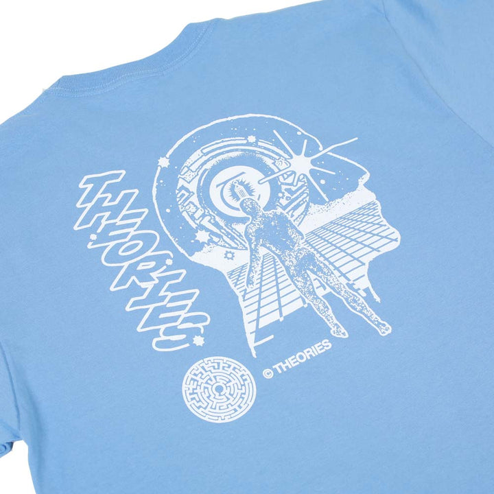 Theories Gridwalker 2 Tee - Sky Blue