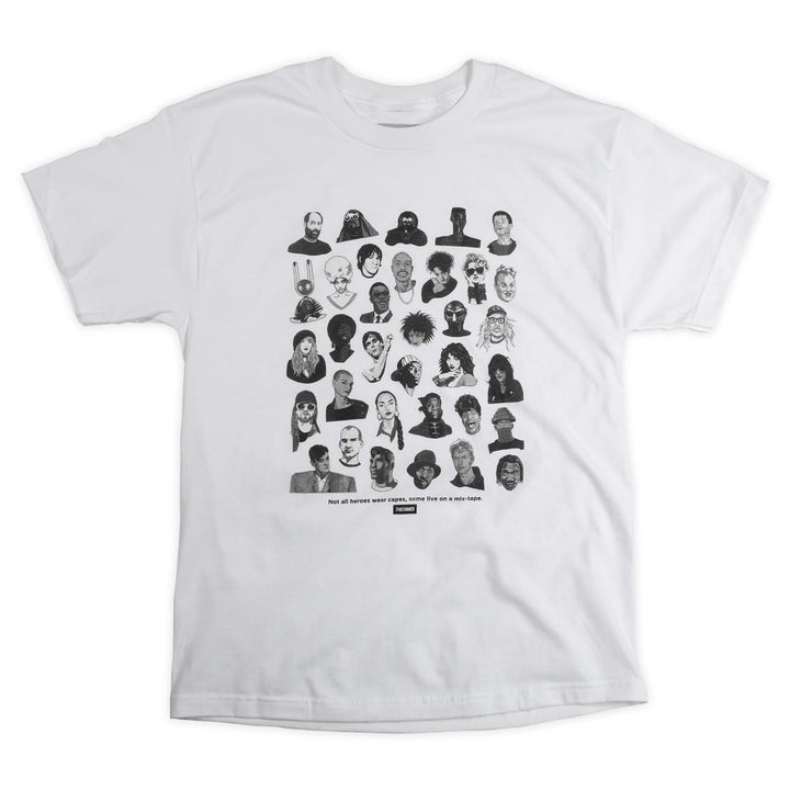 Theories Mixtape Tee - White