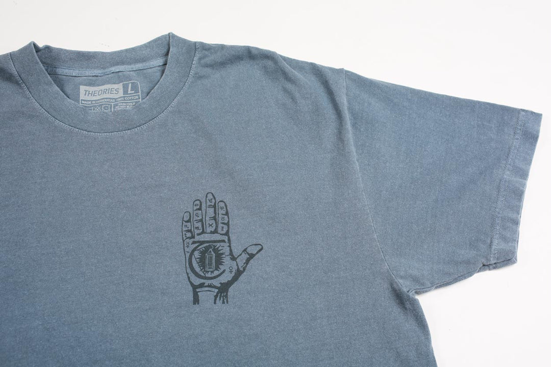 Theories Mystic Advisor Garment Dyed Tee - Washed Navy