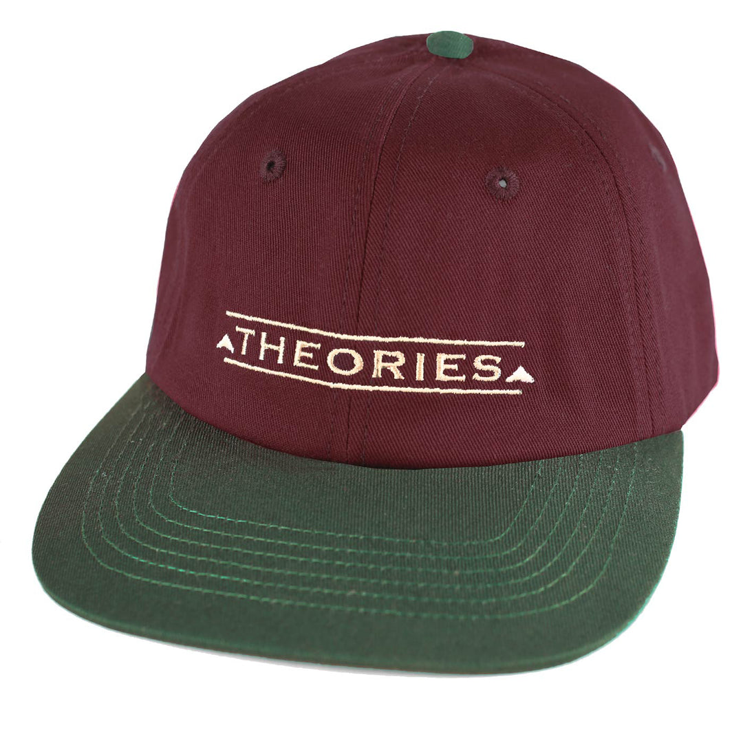Theories Palmer Snapback - Burgundy / Forest
