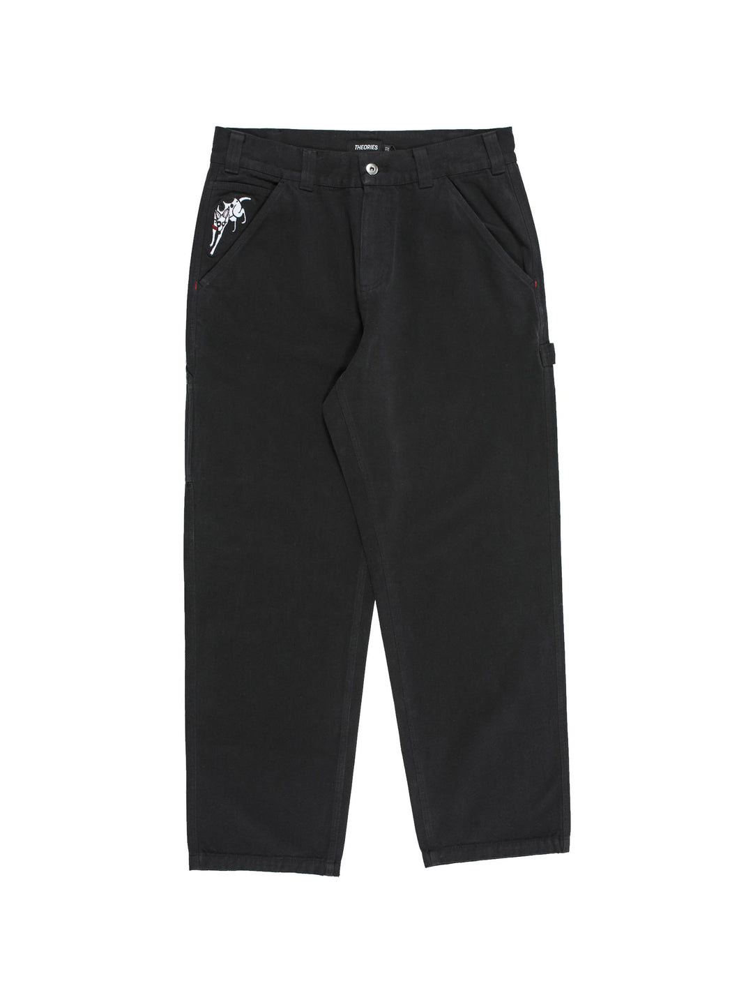 Theories Piano Trap Carpenter Pants - Washed Black