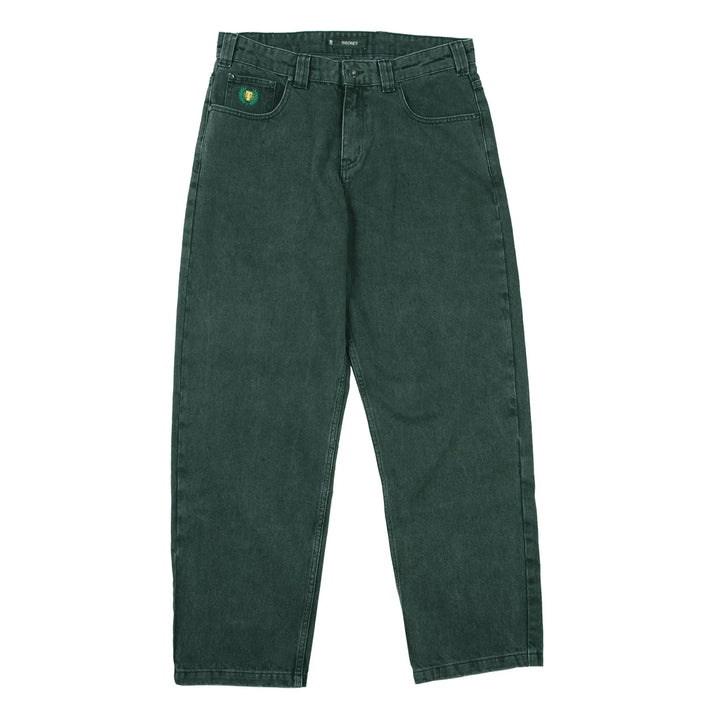 Theories Plaza Jeans - Washed Evergreen