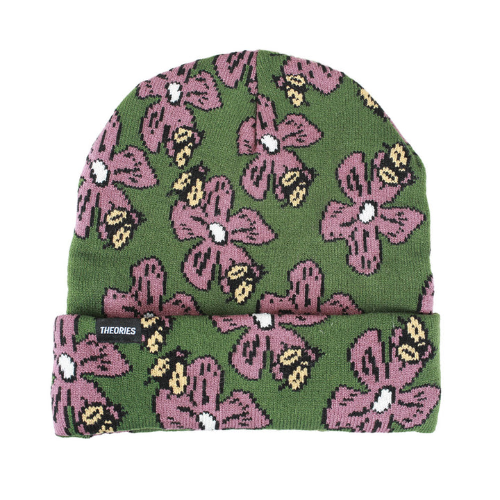 Theories Pollinate Beanie - Purple / Green