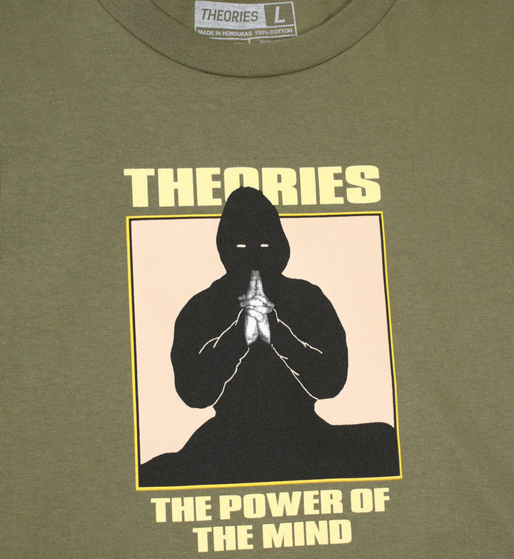 Theories Power of the Mind Tee - Olive