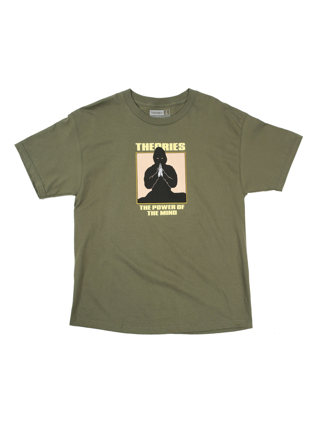 Theories Power of the Mind Tee - Olive