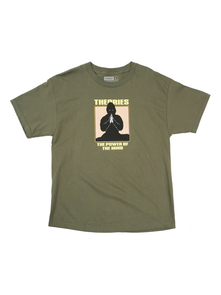Theories Power of the Mind Tee - Olive