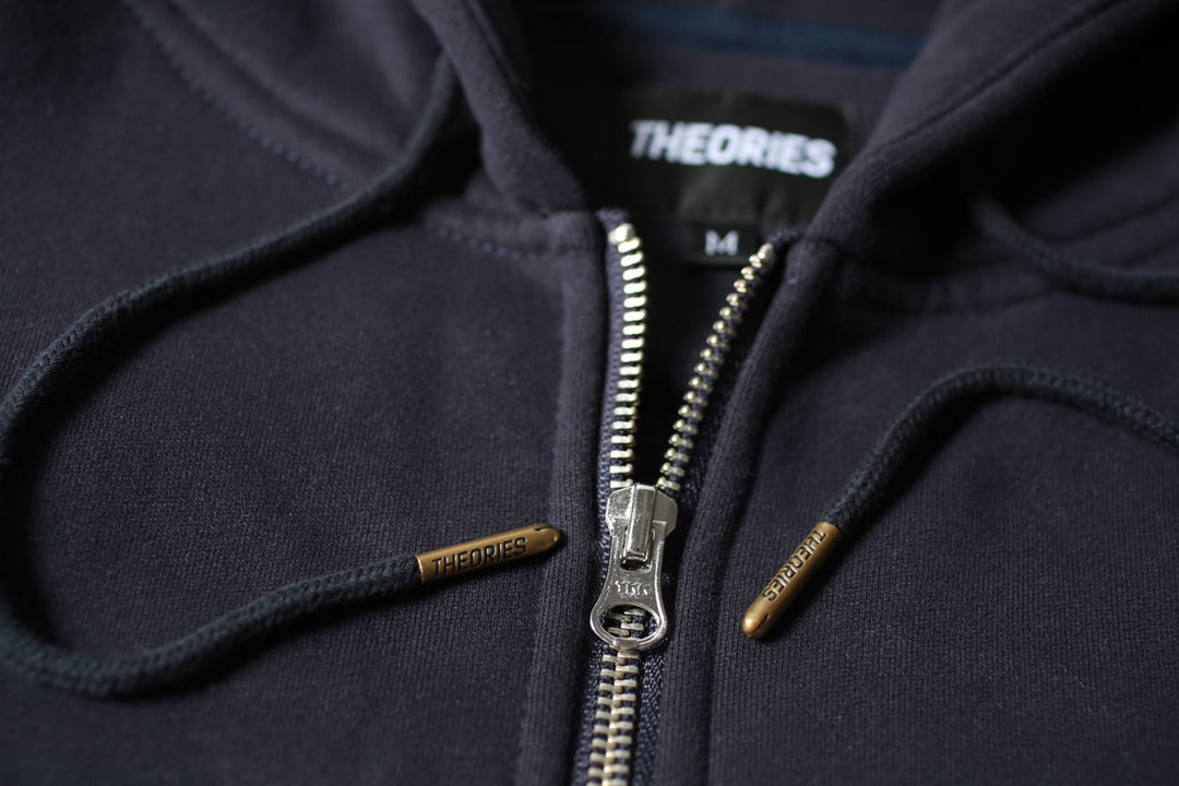 Theories Scribble Zip hood - Twilight