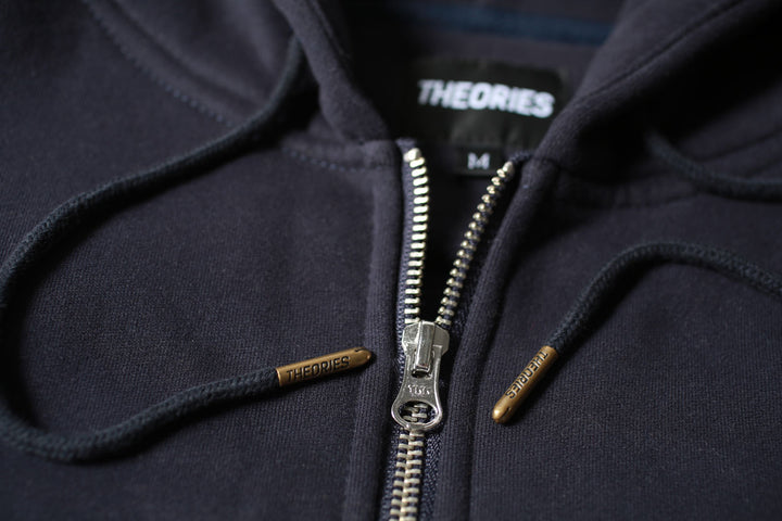 Theories Scribble Zip hood - Twilight