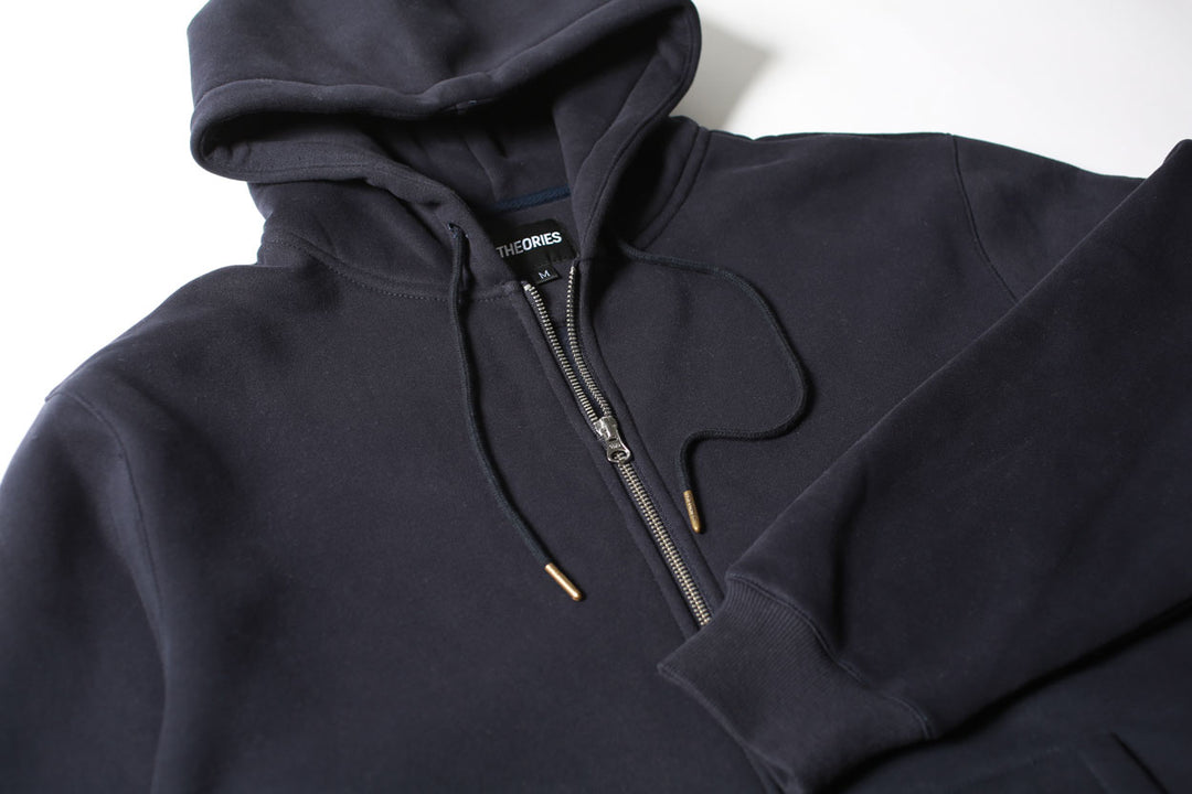 Theories Scribble Zip hood - Twilight