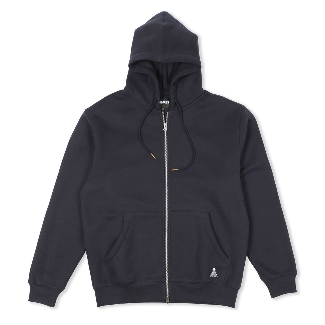 Theories Scribble Zip hood - Twilight