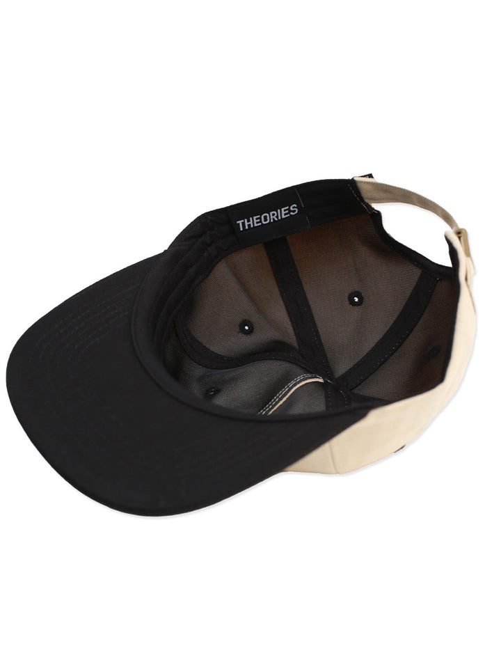 Theories Scribble Twill Hat - Bone