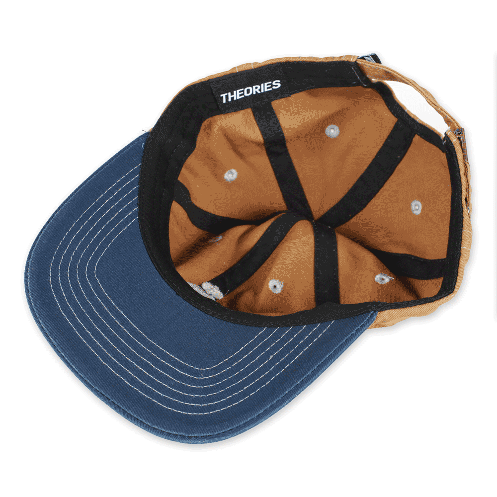 Theories Scribble Snapback - Copper / Navy