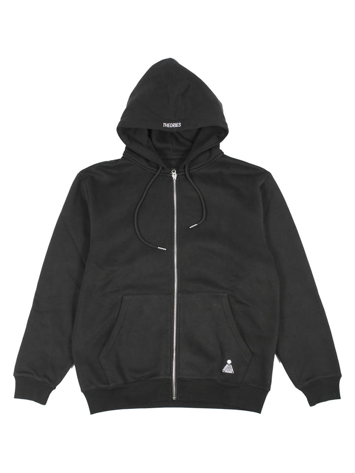 Theories Scribble Sport Zip - Black