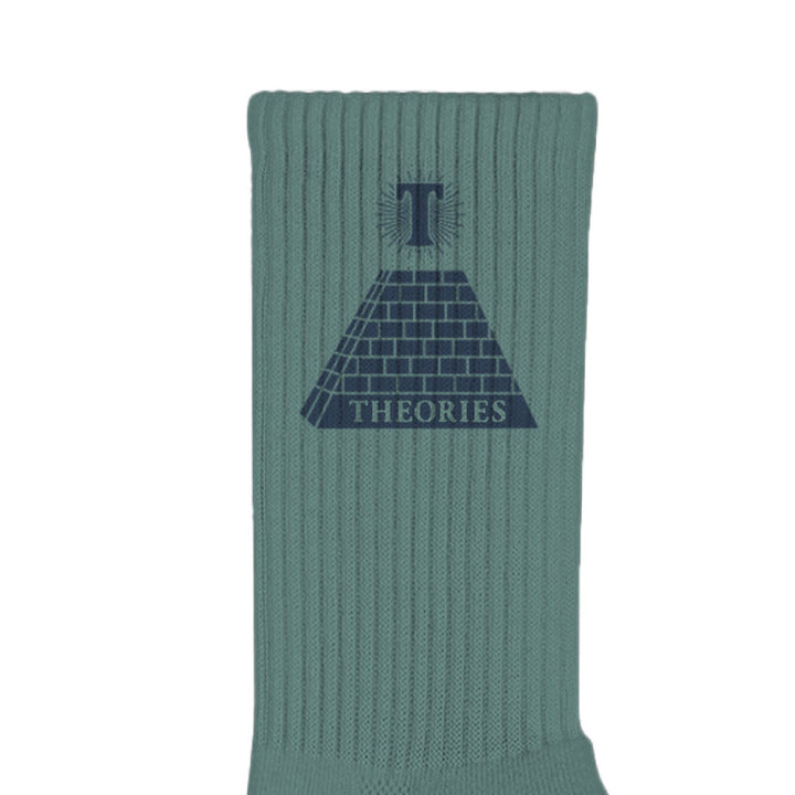 Theories Theoramid Sock - Laurel / Sea Blue