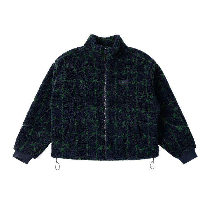 Dime Polar Fleece Sherpa Zip - Navy