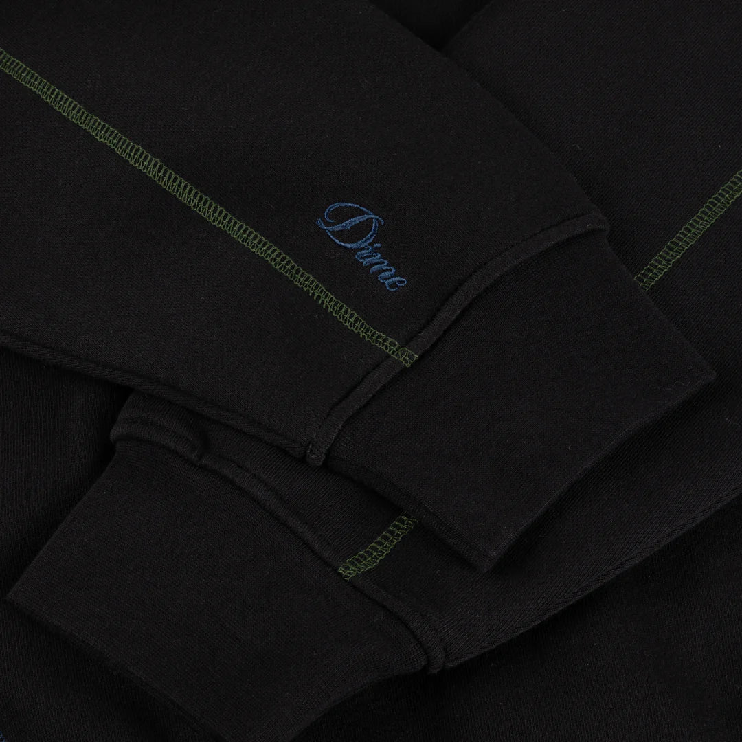 Dime Court Zip Hoodie - Black Multi