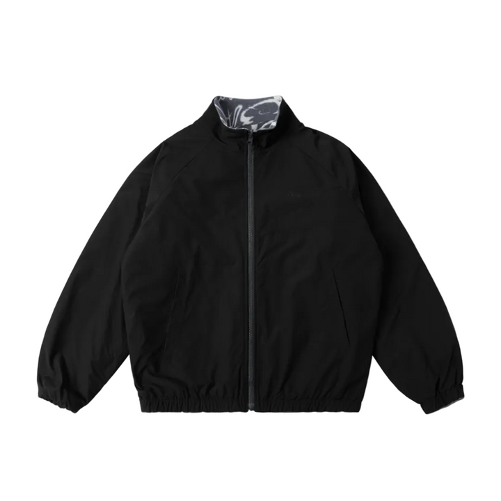 Dime Reversible Chilling Fleece - Gray / Black