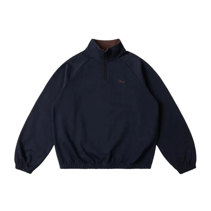Dime Classic Terry Quarter Zip - Navy