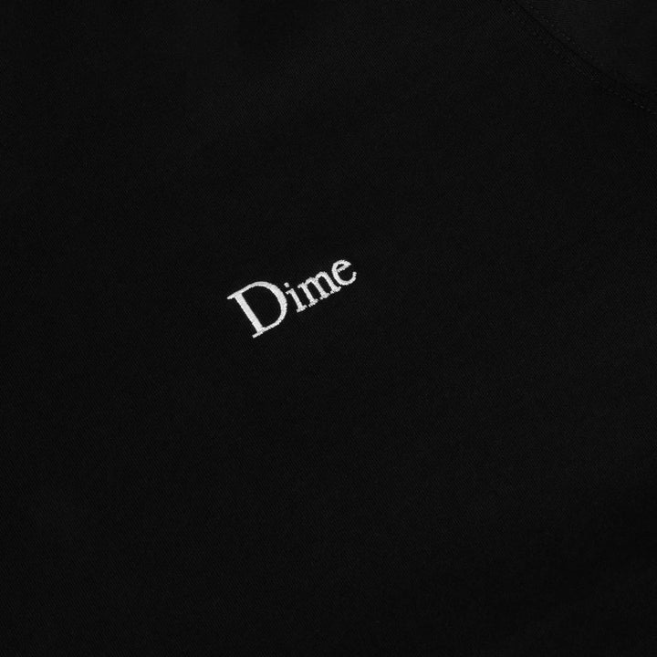 Dime Classic Small Logo T-Shirt - Black