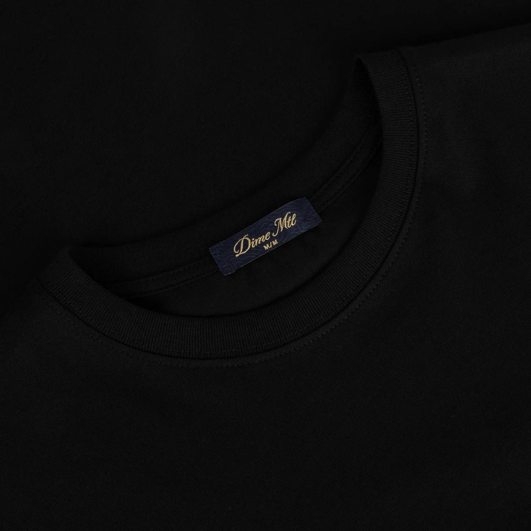Dime Classic Small Logo T-Shirt - Black