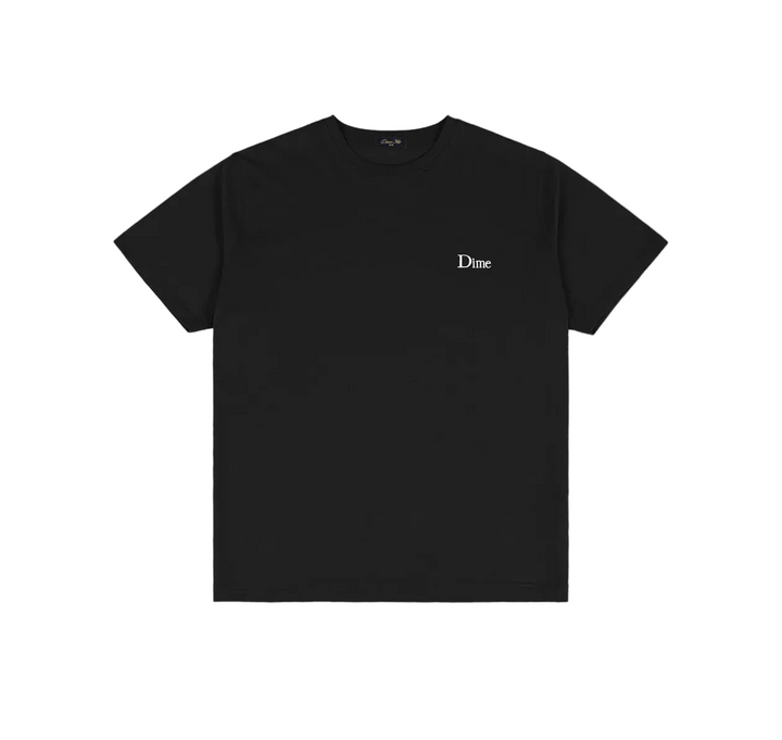 Dime Classic Small Logo T-Shirt - Black