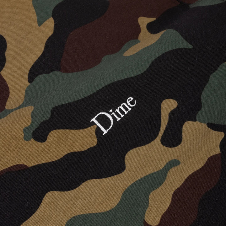 Dime Classic Logo T-Shirt - Dark Camo